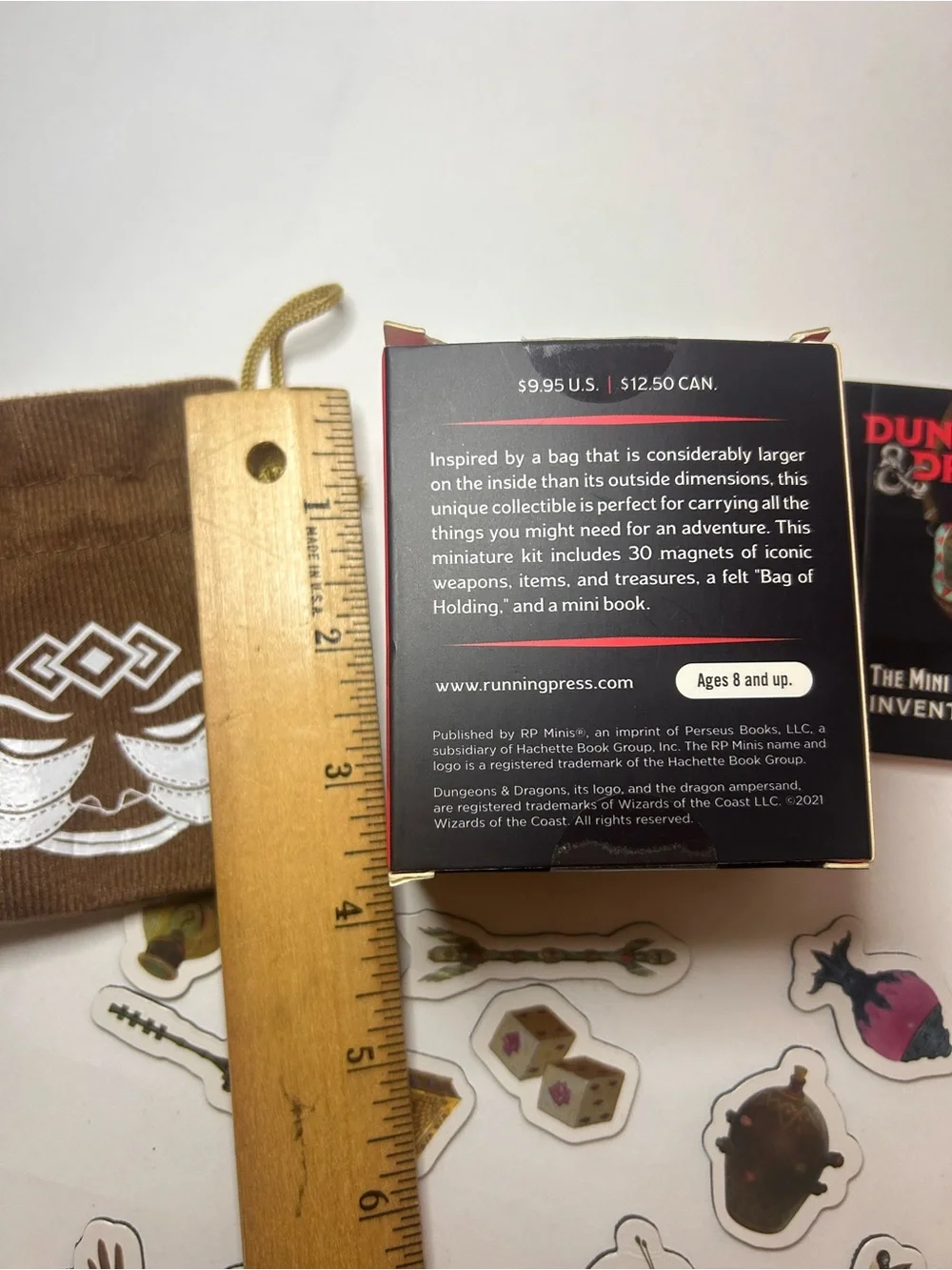 Dungeons & Dragons: Bag of 30 Holding Magnet Set (RP Minis) by Dinon- Complete
